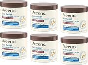 Aveeno Skin Relief Moisturizing Cream, Pack of 6
