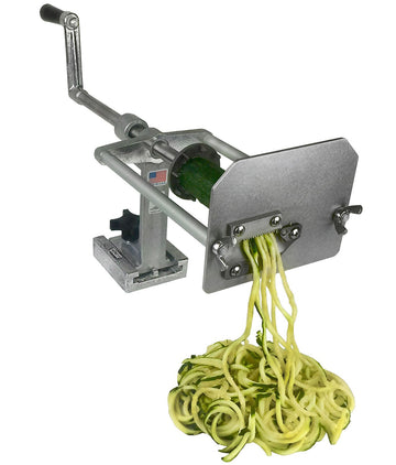 Vegetable Noodler Cutter by Nemco – 5.5"W x 22"D x 9"H, Cast Aluminum, Gray, Model 55050AN-P