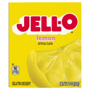 Jell-O Lemon / 3 Ounce (Pack of 4) / 1 Gelatin