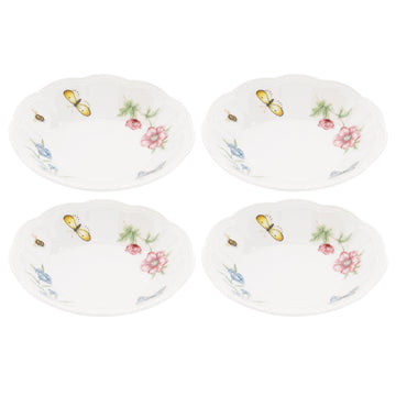 Butterfly Meadow Fruit Bowls by Lenox – 3.10 LB, 11 ounces, Porcelain, Multicolor, Model 792564
