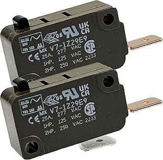 Honeywell Micro Switch Premium Basic / Snap Action Switch 25A @ 250VAC V7-1Z29E9, ( Pack of 2)