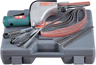 Dynabrade (14010) Dynafile Abrasive Belt Tool Versatility Kit | 0.5 hp 20,000 RPM Pneumatic Motor, Straight-Line | For 1/8"-1/2" (3-13 mm) Wide x 24" (610 mm) Long Belts