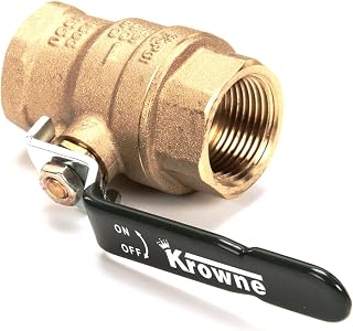Krowne G100 Gas Valve, 1"
