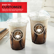 Stock Your Home 16 oz / Clear / Modern Cups