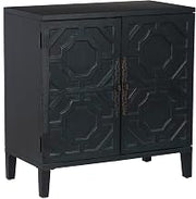 Powell Howell Midnight Blue Wooden Two Dooor Cabinet