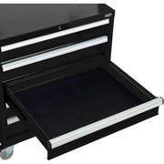Mobile Modular Drawer Cabinet by Global Industrial – Alloy Steel, Black, Model 298447BK
