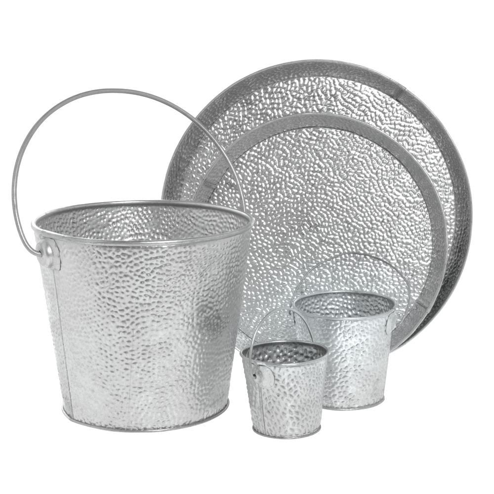 Tablecraft 5 Quart / Silver / 5.0 quarts Ice Buckets