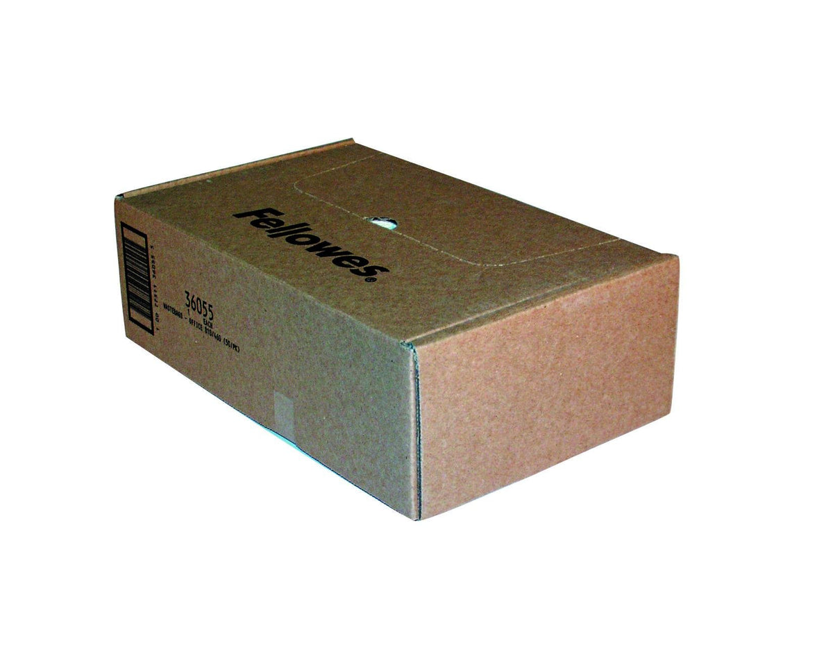 Shredder Bags Office Storage Container () by Fellowes – 1 Count (Pack of 1), 32.0 gallons, Plastic, Clear, Model 36055