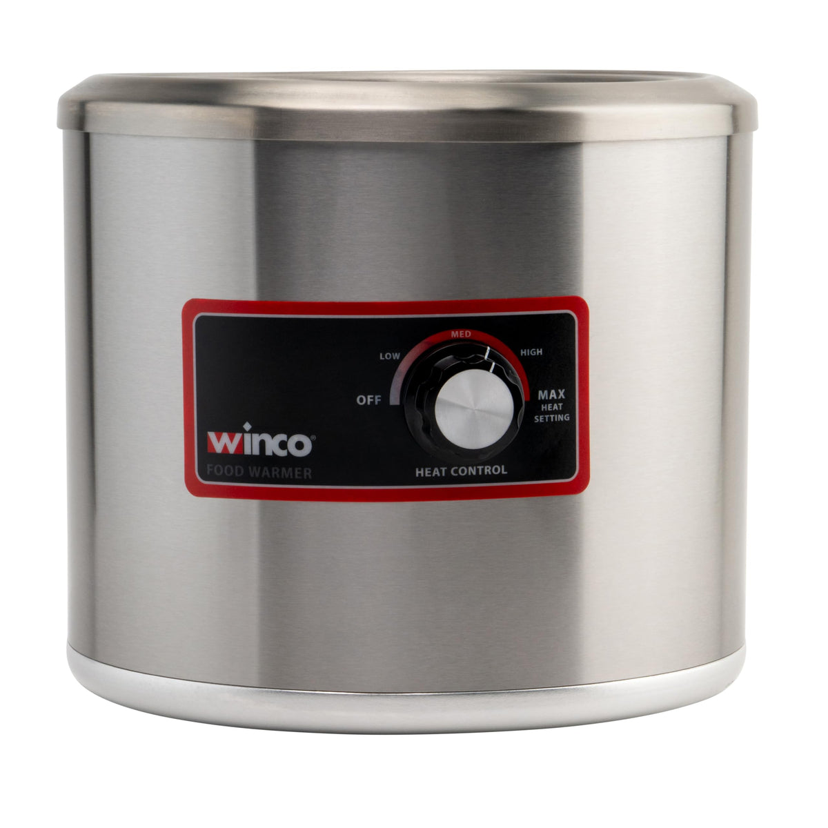 Winco 7 Quart / 550 W / Steel Food Warmers