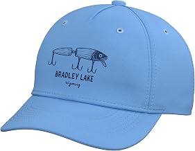 Bradley Lake Wyoming Outdoors Vintage Adjustable Baseball Hat