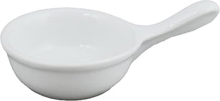 Vertex China ARG-SP2 Signature Miniature Saucepan, 2-1/2", 1-1/2 oz., Porcelain White (Pack of 48)