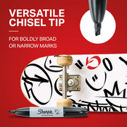 Permanent Markers by Sharpie – 12 Count (Pack of 1), Plastic, Red, Model 38202