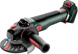 metabo Cordless Angle Grinder WVB 18 LT BL 11-125 Quick Inox - 18 V, Diameter 125 mm, Adjustable Speed 2000-7600/min - Brushless, with Brake, Quick Release Nut, Ideal for Stainless Steel Processing