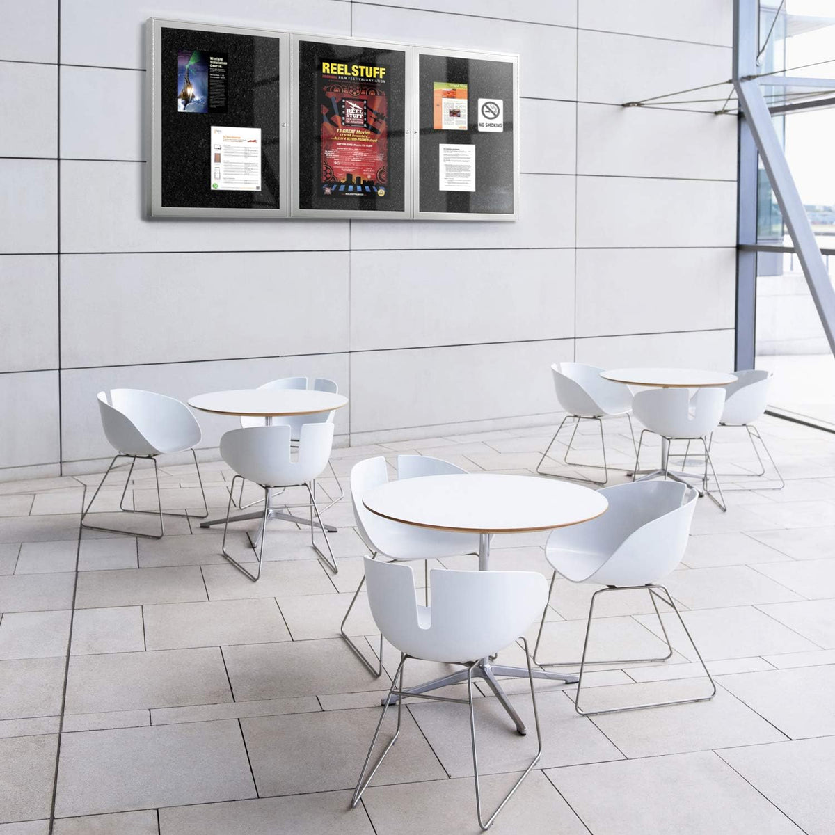 Ghent 48" x 72" / Confetti / Modern Bulletin Boards