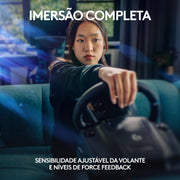 COMOBELIEF Volante G923 para Xbox Series X|S by Logitech – Black, Model 941-000157