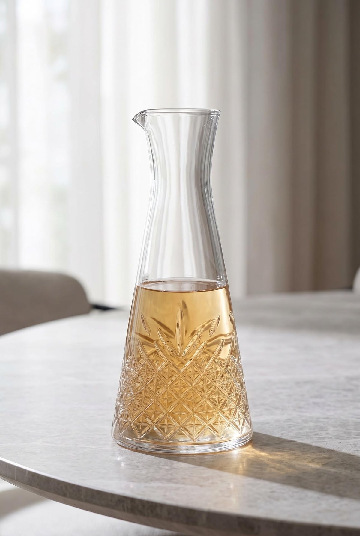 Timeless Glass Carafe by Pasabahce – 9.8 Ounces, 290 milliliters, Glass, Clear, Model 5745410