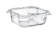 Polycarbonate Food Box, 1.05 Quart by Araven – 2.5 cubic_inches, Polycarbonate (PC), Clear, Model 09796