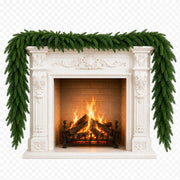 6FT Norfolk Pine Garland by Generic – Polyethylene (PE), Green, Model ese1231