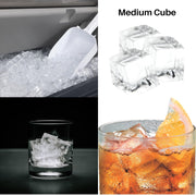 Undercounter Medium Cube 15" Ice Maker - 60 lb/Day by Scotsman – 60 lb / Day - 36 lb Storage - Medium Cube, 36 pounds, Model CU0415MAX-1