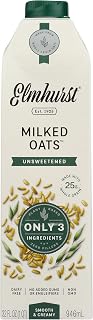 Elmhurst Milk Oat Unsweetened, 32 Fl Oz