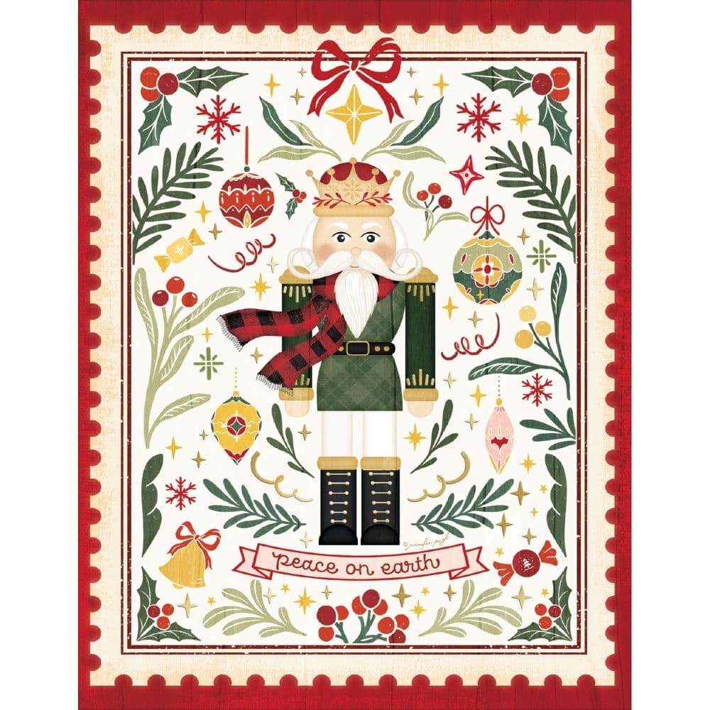 Nutcracker Joy Assorted Christmas Cards by Jennifer Pugh by Lang – 5.9 x 7.6 inches, Paper, Multi, Model 1008131