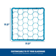 Carlisle FoodService Products Blue / 30 Compartment / Long Cabinet & Drawer Organization
