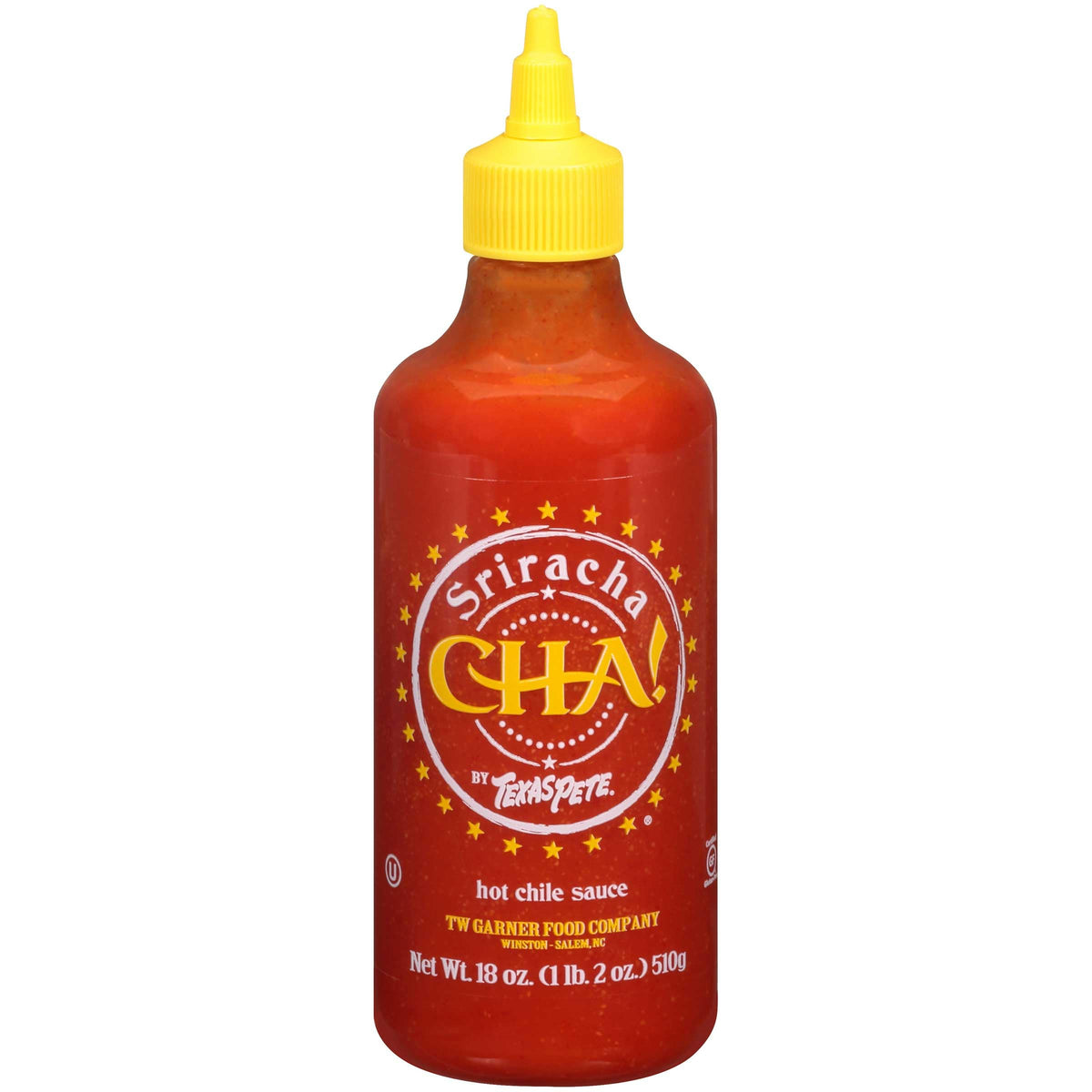 Cha Sriracha Sauce by Texas Pete – 1.12 Pound (Pack of 12), Pack of 12, Model 7550000520