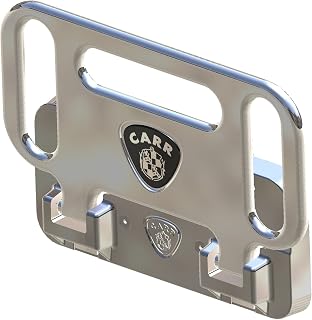 Carr's 193012 - Hd Mega Polished Hitch Step with Light for 2' and 2-1/2' Receivers