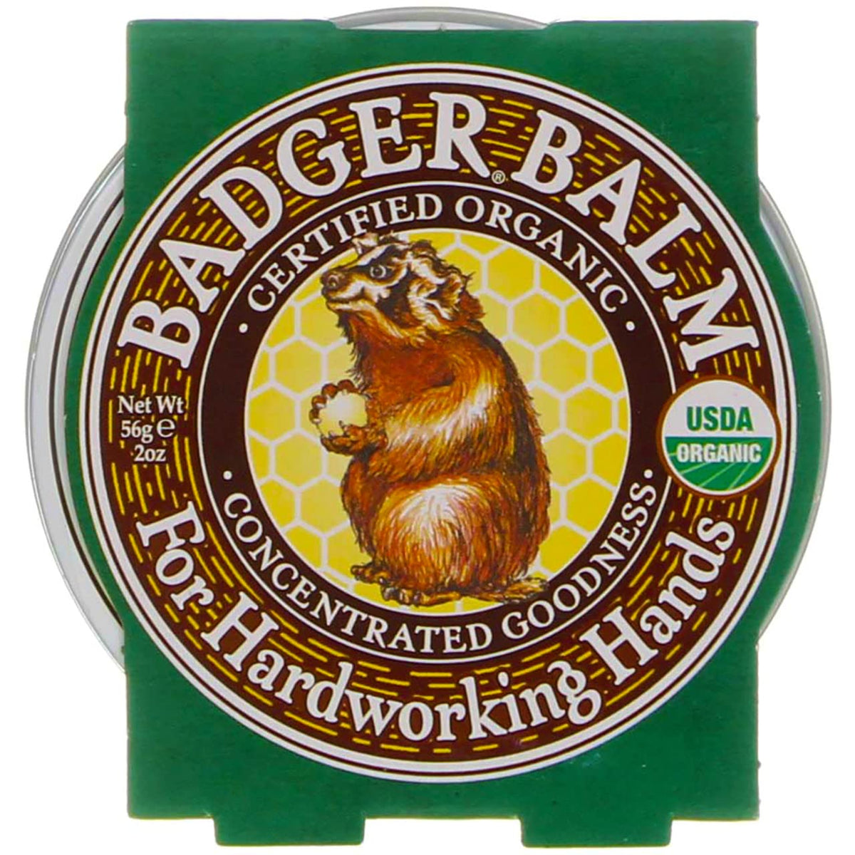 Balm 2z Tin Size 2z Badger Balm 2z Tin 2z – 2 Ounce (Pack of 4), Pack of 4, Model 366854