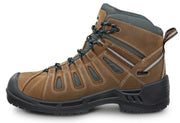 Mens Brown Concord MaxTRAX Composite Toe WP SRO Hiker 10.5 M by SR Max – 10.5, Leather, Brown