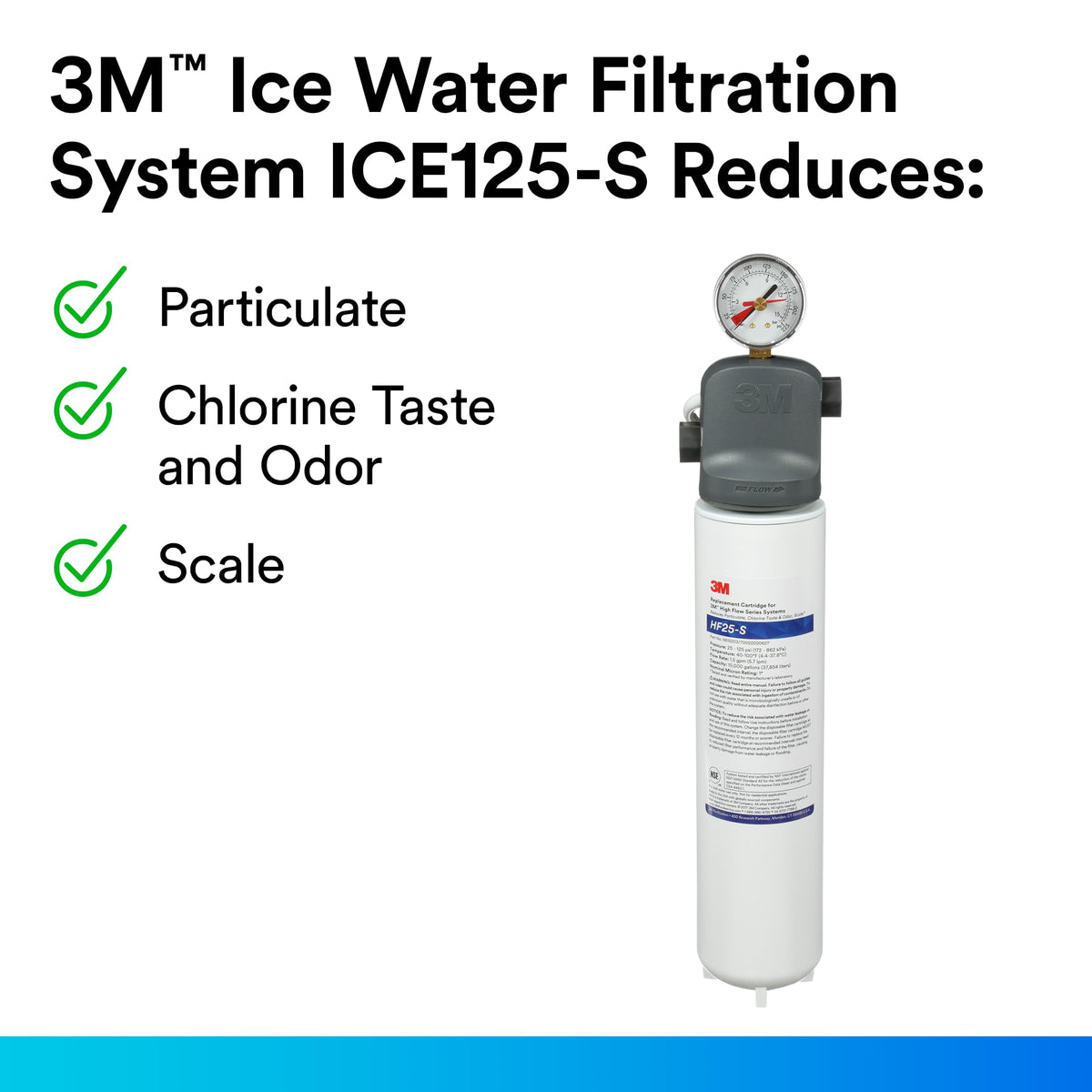 3M 1 / 1 Count (Pack of 1) / ICE125-S System Water Filters