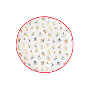 10 Strawberry Street Skiers / 6" / Traditional Appetizer Plates
