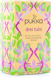 Pukka Organic Three Tulsi Herb Tea, 20 EA