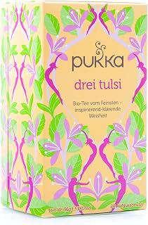 Pukka Organic Three Tulsi Herb Tea, 20 EA