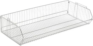Global Industrial Stackable/Interlocking Wire Storage Bin, 48"W x 20"D x 9"H