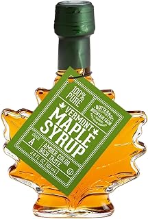 3.4 oz Maple Leaf Bottle by Butternut Mountain Farm