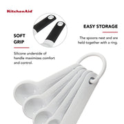 KitchenAid White / Spoons / Set Of 5 Spoons