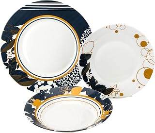 Luminarc N6904 18-Piece Elm Dinner Set