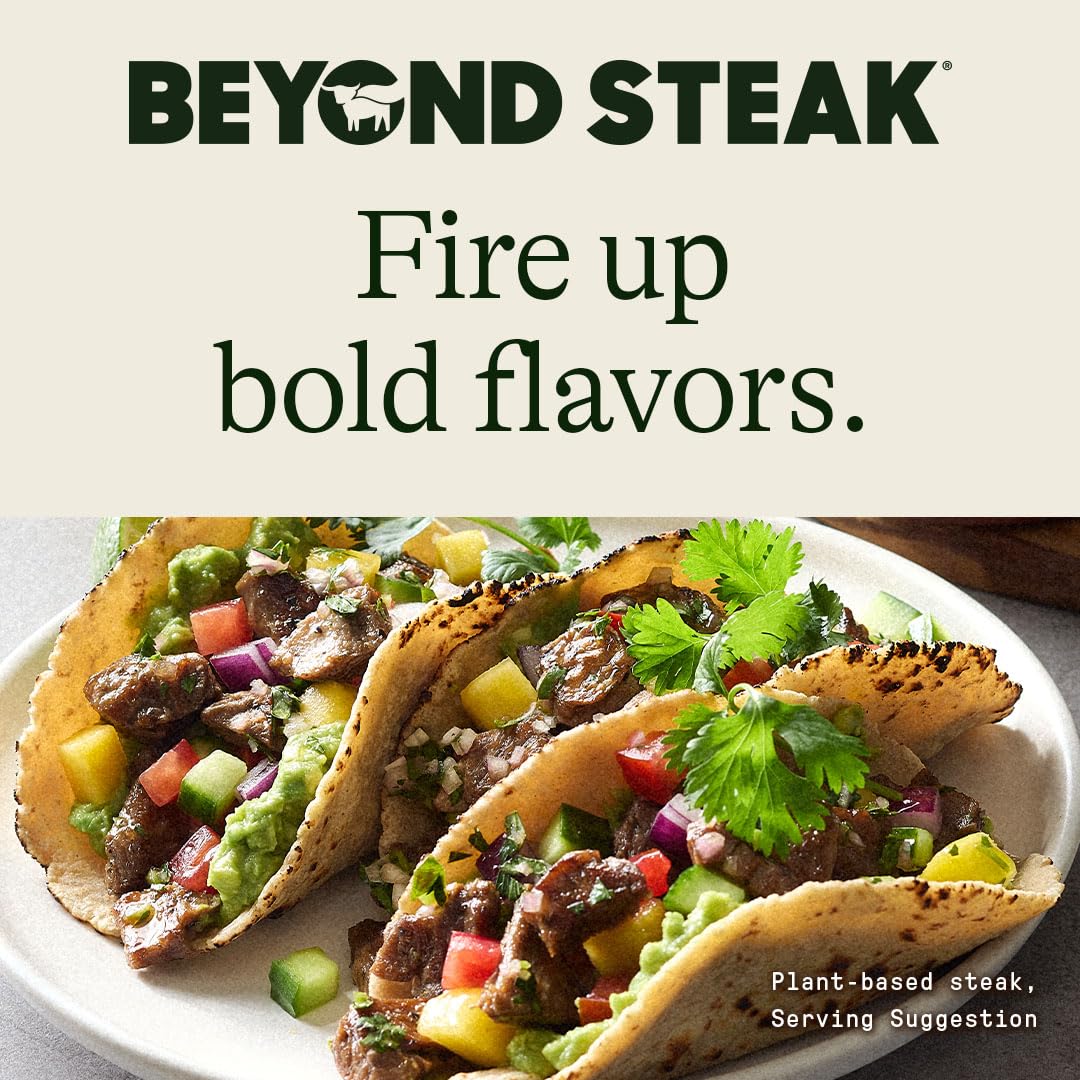 Korean BBQ Style Plant Based Steak Tips by BEYOND MEAT – 10 Ounce