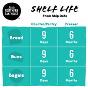 Gluten Free Bread Variety Pack by Little Northern Bakehouse – 5 Piece Assortment