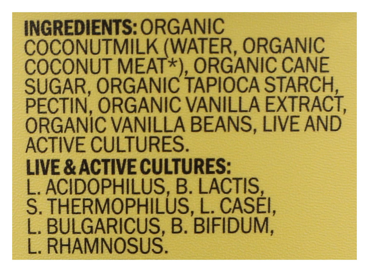Dairy-Free Cup Yogurt - Vanilla 24oz by Harmless Harvest – 24 OZ, Model 85000302345