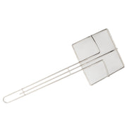 Square Mesh Skimmer by Winco – 6.75", nickel-plated, Silver, Model SCF-6S