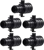 SharkBite 3/4 x 1/2 Inch Poly Crimp Reducing Coupling, Pack of 5, PEX Pipe, PE-RT, UP058A5