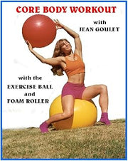 Core Body Workout with Exercise Ball and Foam Roller