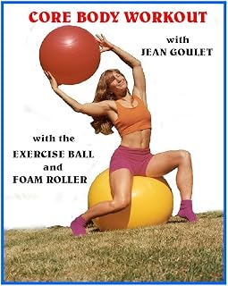 Core Body Workout with Exercise Ball and Foam Roller