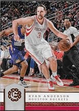 Basketball NBA 2016-17 Panini Excalibur #64 Ryan Anderson #64 NM+ Rockets