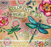 LANG Color My World 2024 Wall Calendar (24991001854)
