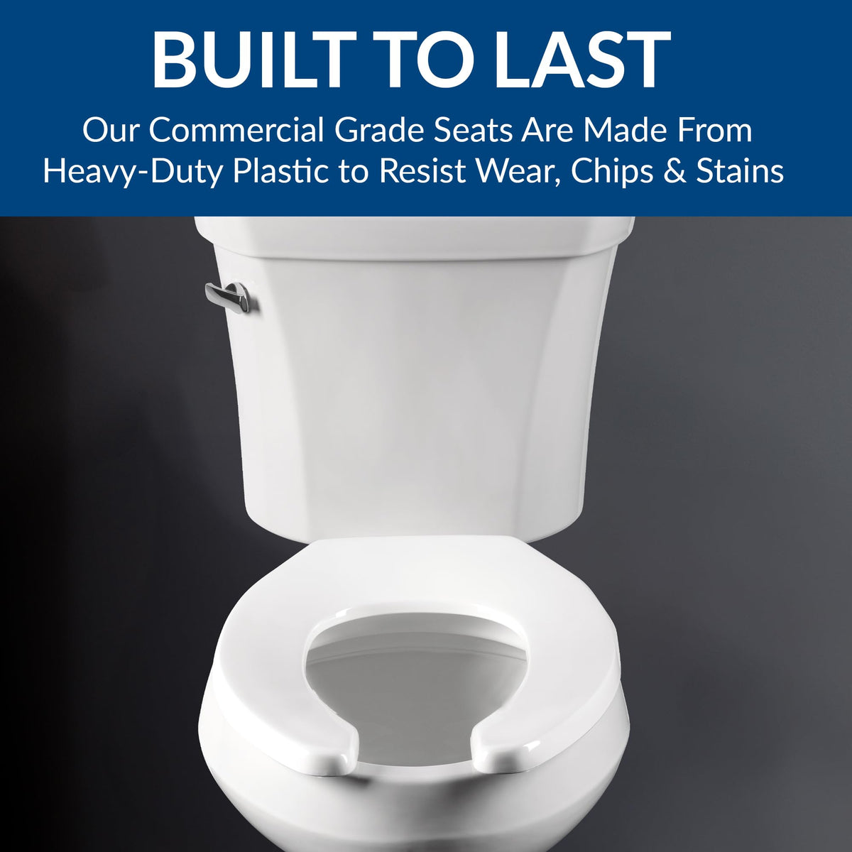 Bemis Black / Elongated / 1 Toilet Seats