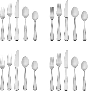 Mikasa Lofton 18/0 Forged Stainless Steel 20pc. Flatware Set (Service for Four)