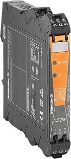 WEIDMULLER 2044850000 Signal Converter, Current, Analogue, Digital, 2 Channels, 0.3%, 24 VDC